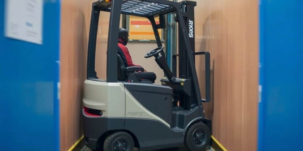 อุปกรณ์เสริมรถโฟล์คลิฟท์ในพื้นที่จำกัด