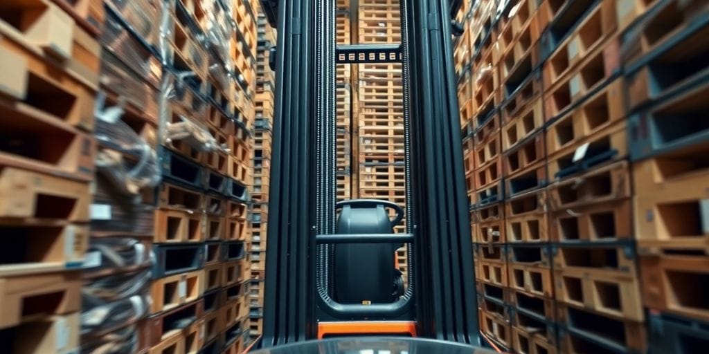 อุปกรณ์เสริมรถโฟล์คลิฟท์ในพื้นที่จำกัด