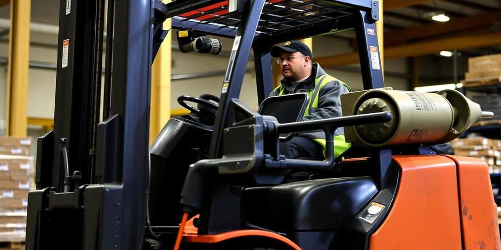คู่มือวิธีใช้งานรถโฟล์คลิฟท์อย่างมืออาชีพ