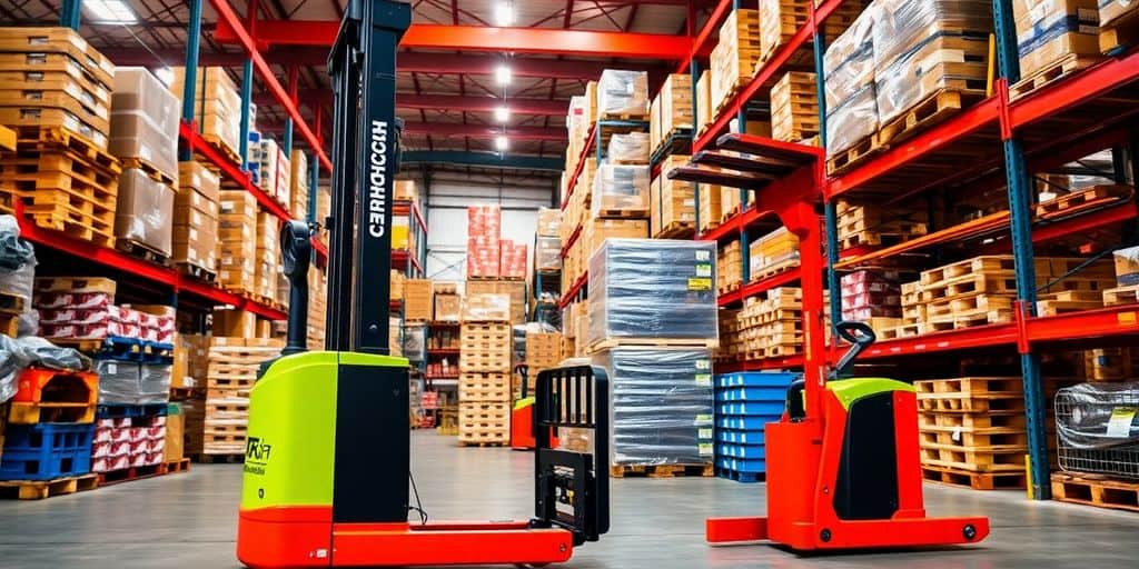 อุปกรณ์เสริมรถลากพาเลทไฟฟ้า: เพิ่มประสิทธิภาพการทำงาน