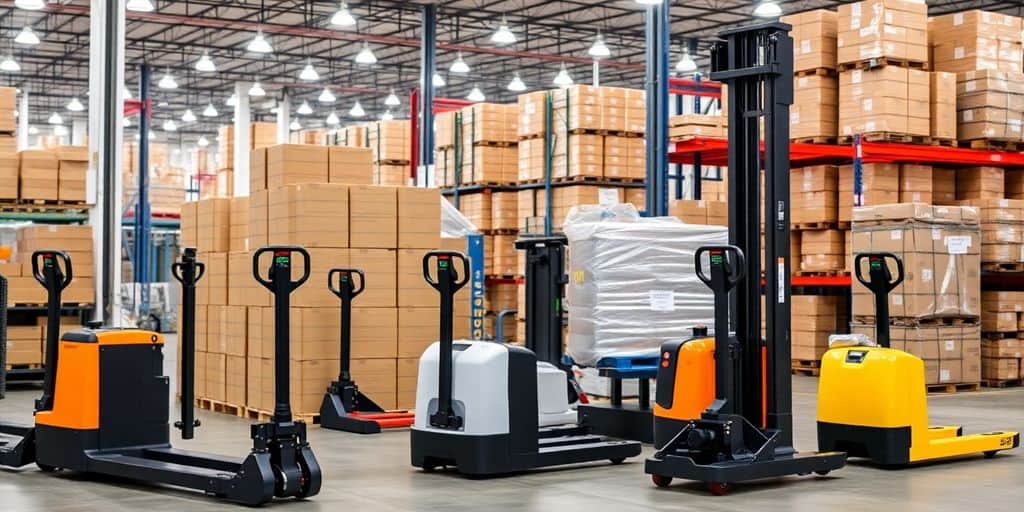 การใช้งานรถลากพาเลทในธุรกิจต่างๆ