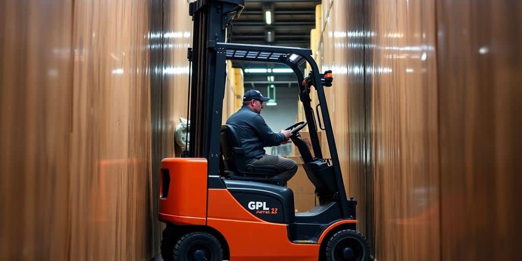 อุปกรณ์เสริมรถโฟล์คลิฟท์ในพื้นที่จำกัด