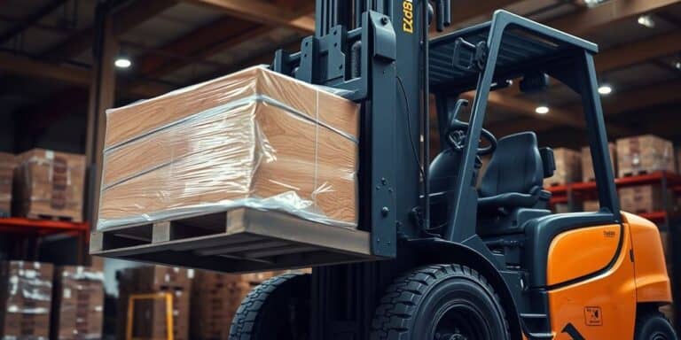 หลักการทํางานของกลไกรถโฟล์คลิฟท์เบื้องต้น