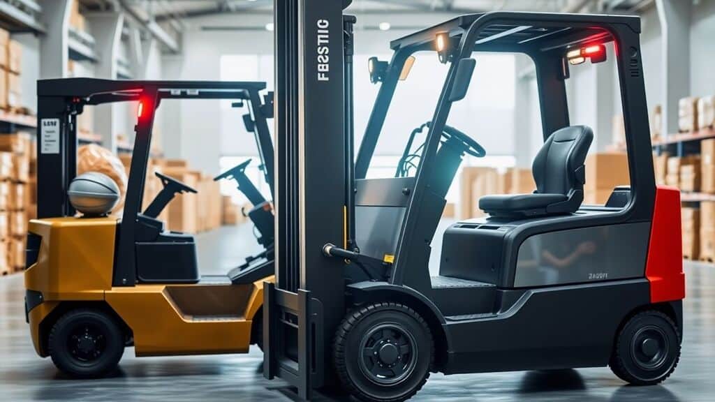 กฎความปลอดภัยรถโฟล์คลิฟท์ไฟฟ้าที่แตกต่างจากรุ่นเดิม