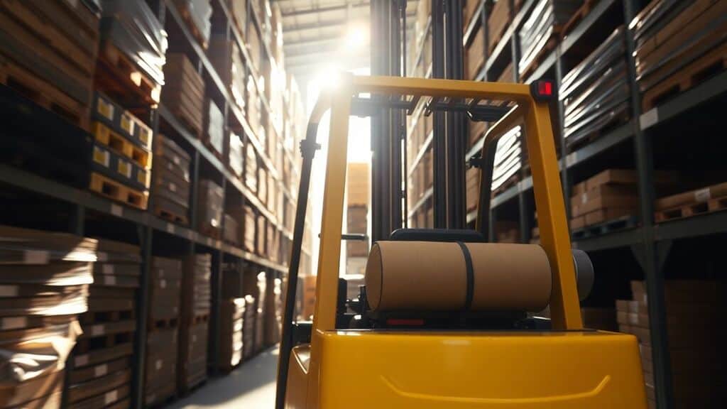 กฎความปลอดภัยของรถโฟล์คลิฟท์สำหรับการขับในพื้นที่จำกัด