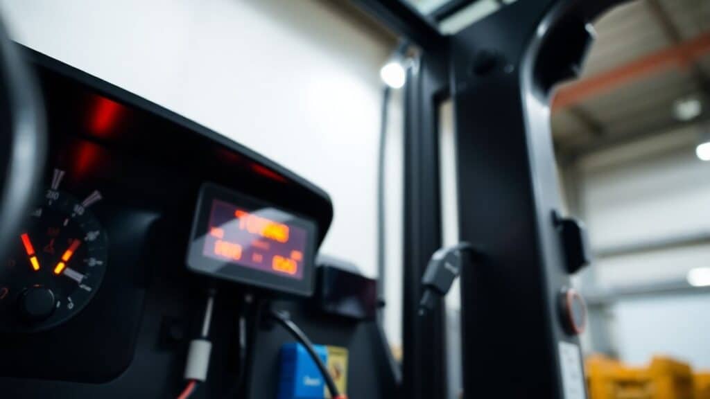 อุปกรณ์ความปลอดภัยรถโฟล์คลิฟท์ที่ต้องตรวจสอบประจำวัน