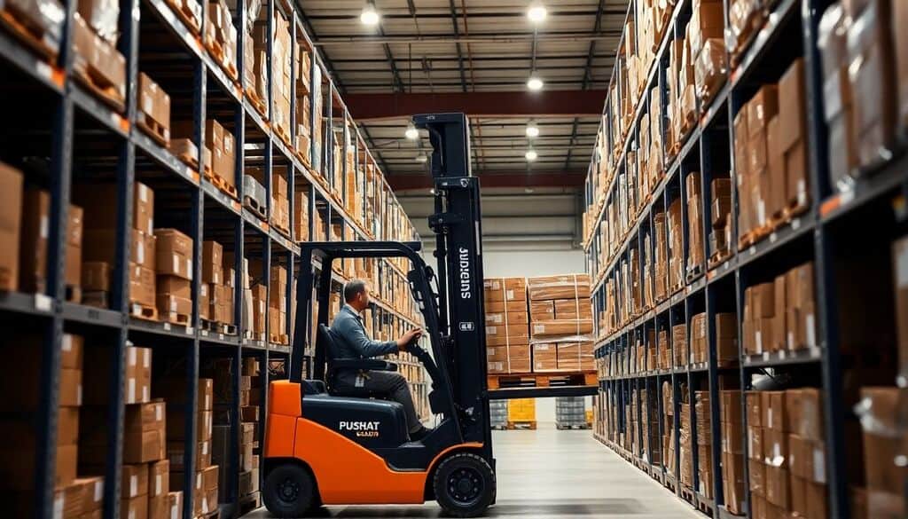 กฎความปลอดภัยของรถโฟล์คลิฟท์สำหรับการขับในพื้นที่จำกัด