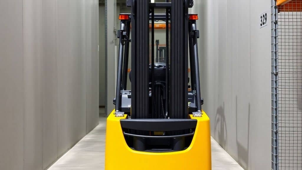 กฎความปลอดภัยของรถโฟล์คลิฟท์สำหรับการขับในพื้นที่จำกัด