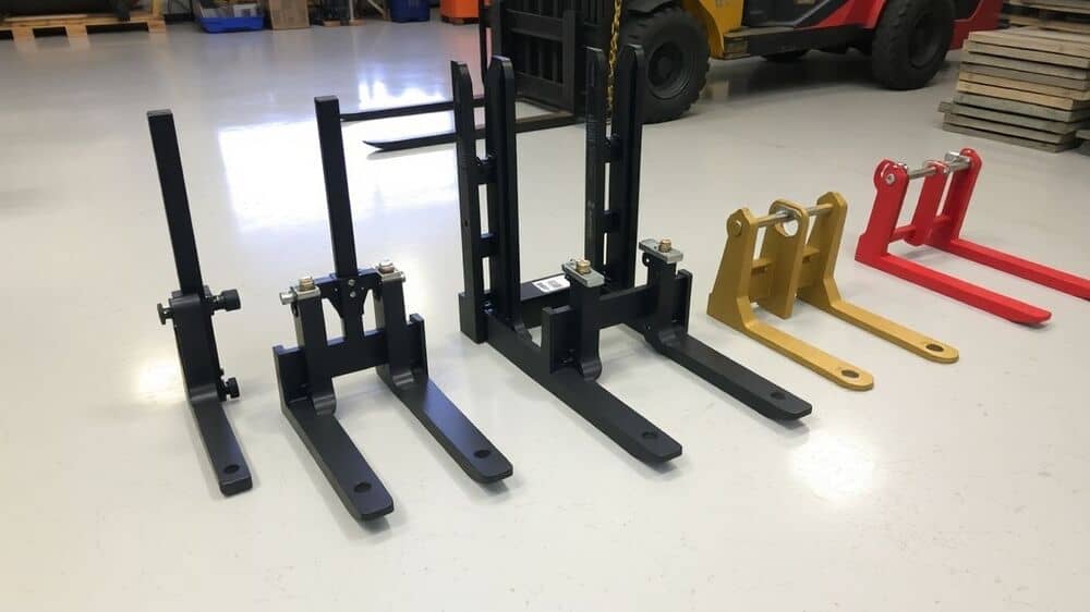 มาตรฐานอุปกรณ์เสริมสำหรับรถโฟล์คลิฟท์