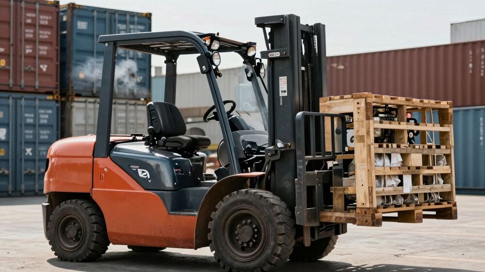 ข้อดีรถโฟล์คลิฟท์น้ำมัน ทำไมเหมาะกับงานหนัก