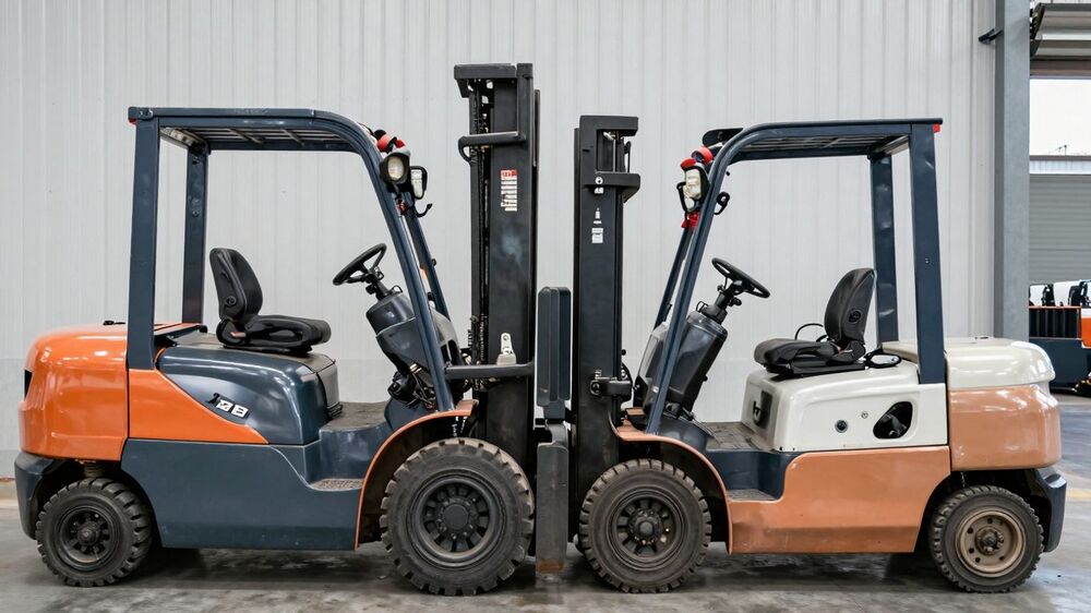 รถโฟล์คลิฟท์ดีเซล vs แก๊ส ข้อดีข้อเสีย