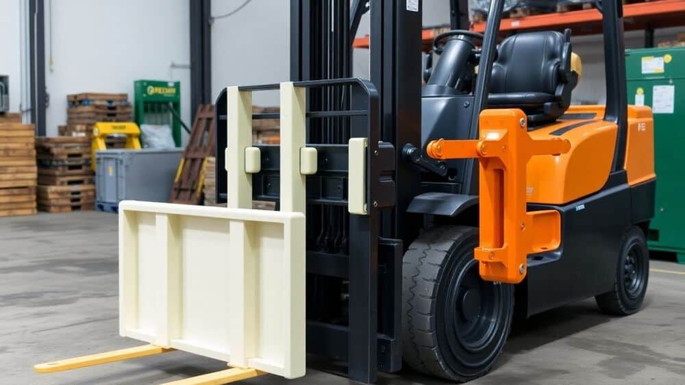 วิธีเลือกอุปกรณ์เสริมรถโฟล์คลิฟท์ให้เหมาะกับประเภทอุตสาหกรรม