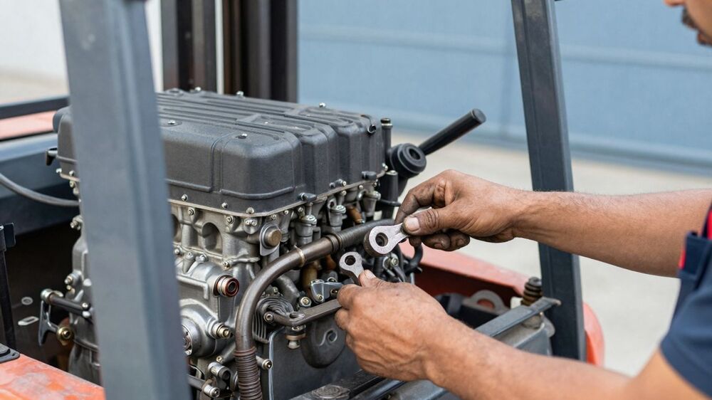 ซ่อมเครื่องยนต์รถโฟล์คลิฟท์น้ำมันกับปัญหาที่พบบ่อย