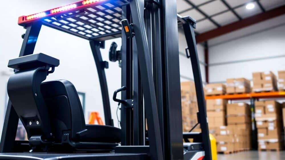 อุปกรณ์เสริมเพื่อความปลอดภัยสำหรับรถโฟล์คลิฟท์ยุคใหม่