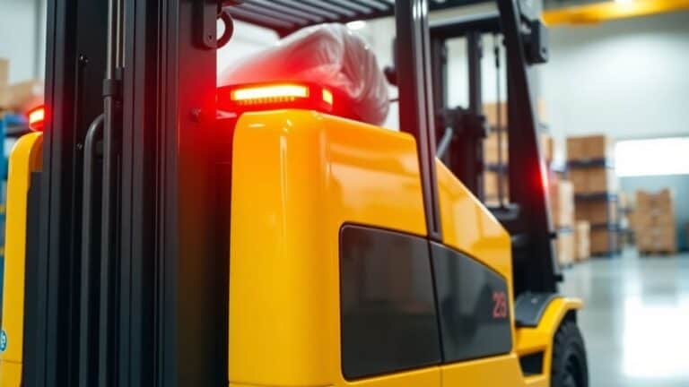 อุปกรณ์เสริมเพื่อความปลอดภัยสำหรับรถโฟล์คลิฟท์ยุคใหม่