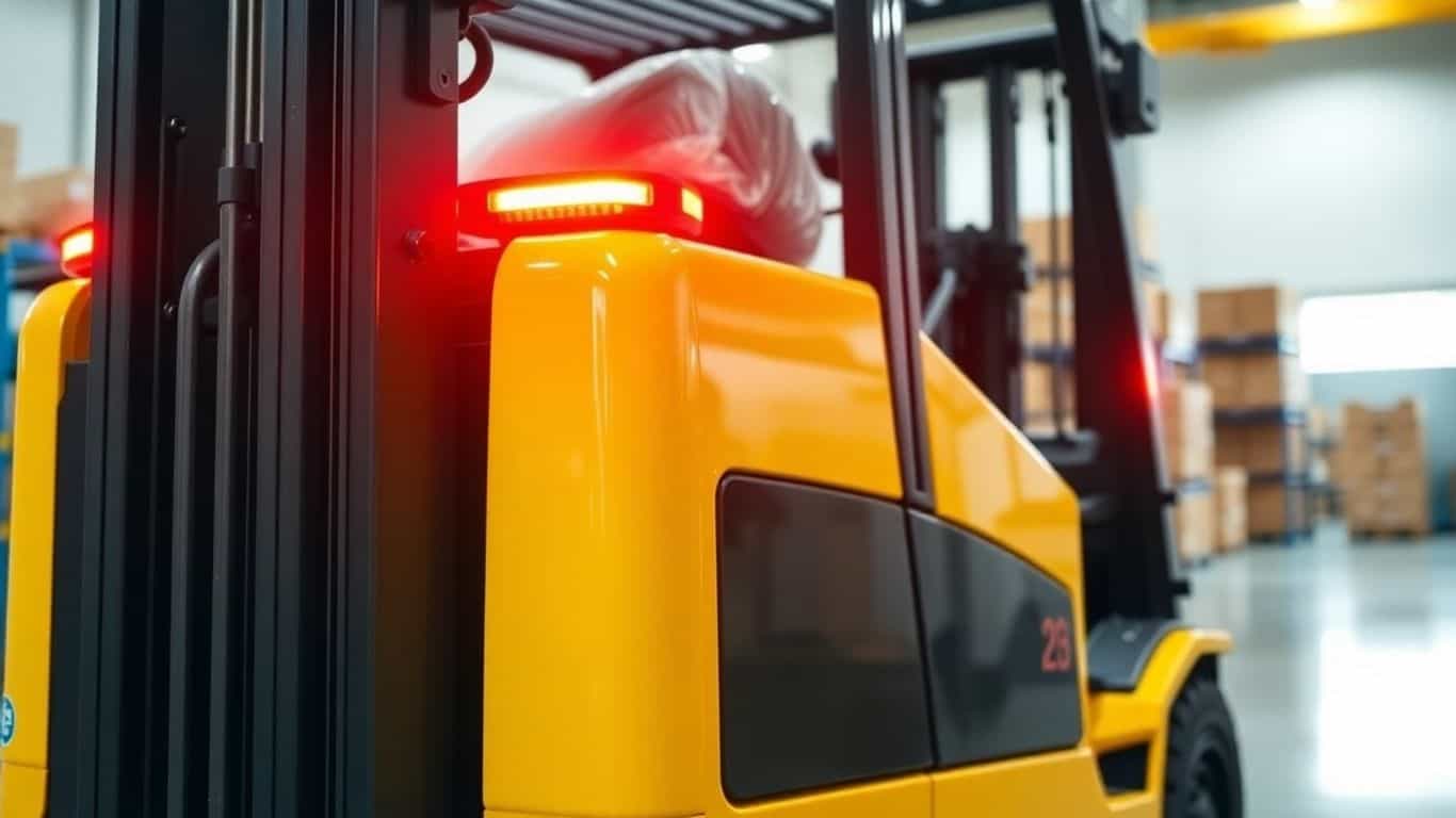 อุปกรณ์เสริมเพื่อความปลอดภัยสำหรับรถโฟล์คลิฟท์ยุคใหม่