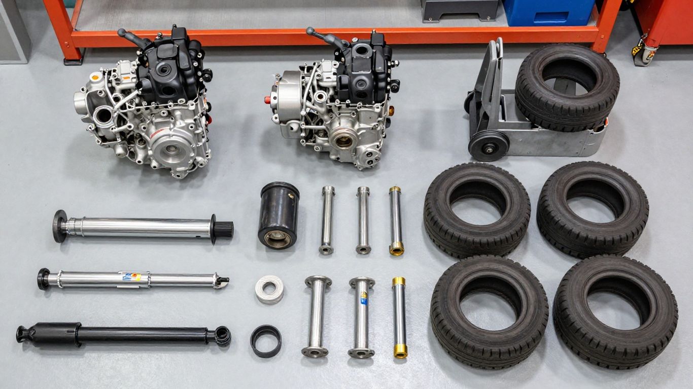 คู่มืออะไหล่รถโฟล์คลิฟท์กับทุกสิ่งที่ควรรู้