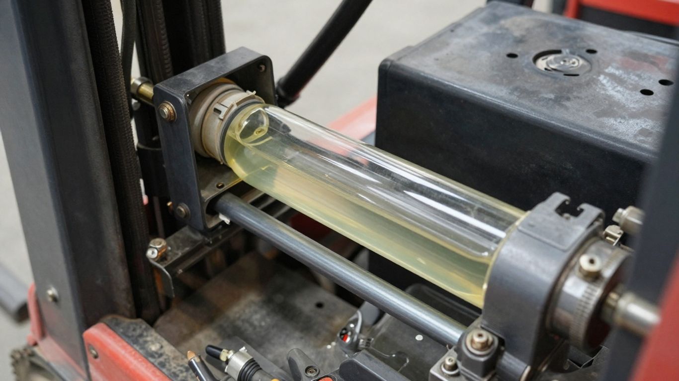 น้ำมันไฮดรอลิกรถโฟล์คลิฟท์ เกรดและการเปลี่ยน