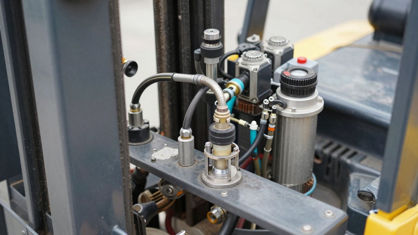 ระบบไฮดรอลิกรถโฟล์คลิฟท์ ทำงานอย่างไร