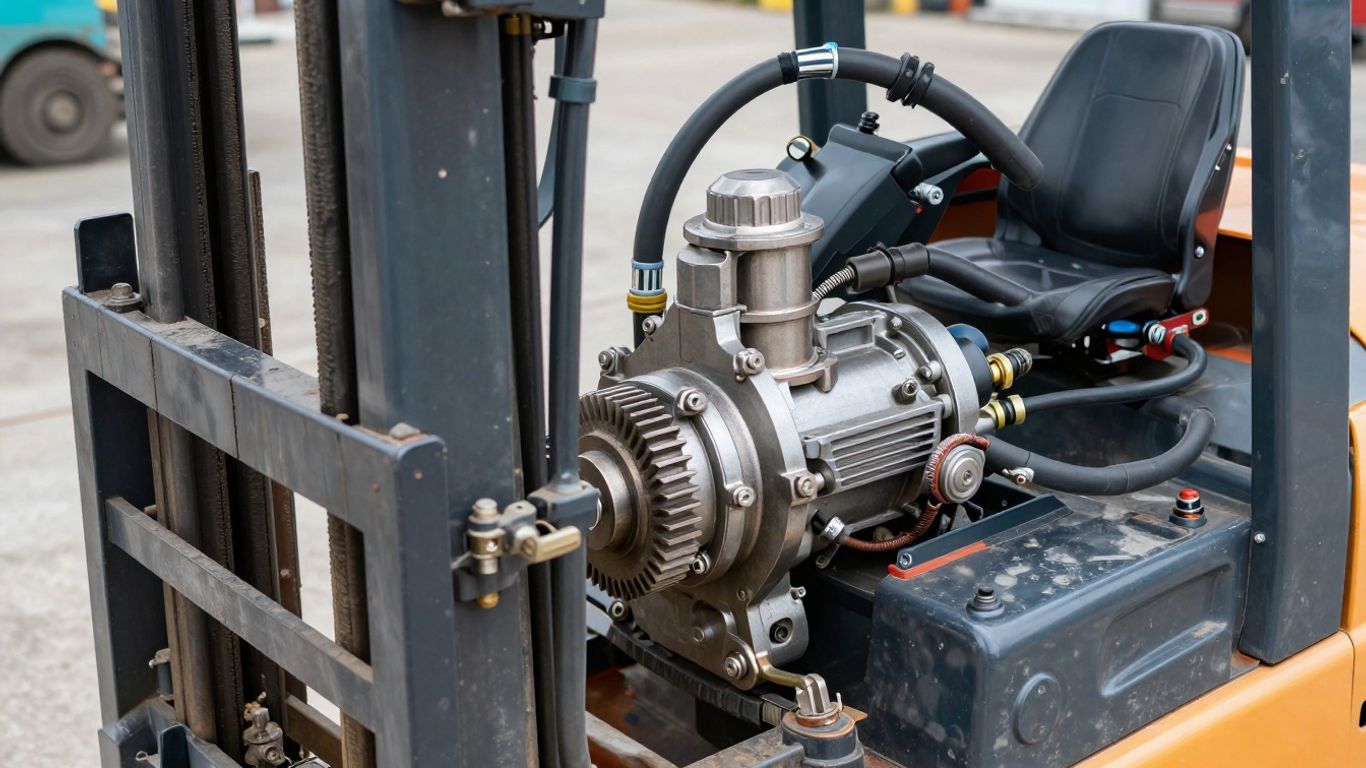 ปั๊มไฮดรอลิกรถโฟล์คลิฟท์ หัวใจของระบบ